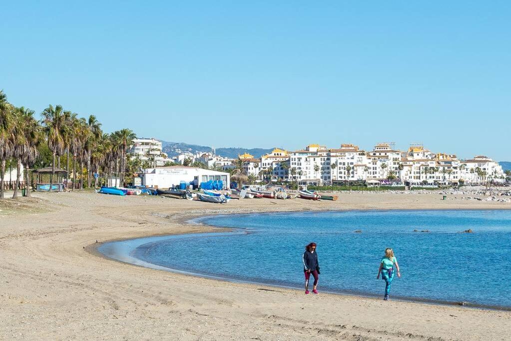 Incredible Luxury Location In Puerto Banus Beach For Families Marbella Exteriér fotografie